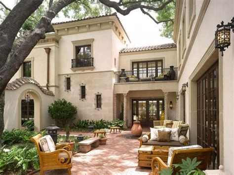 Spanish Style Home Plans With Courtyards Spanish Mediterranean House