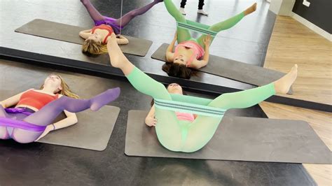yoga and gymnastics — full body strech with olesya — part 5 youtube