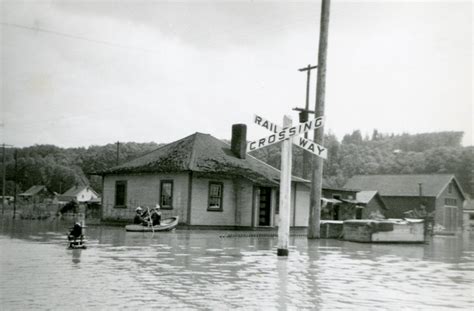 The Weather Network During The 1948 Fraser River Floods Water Levels Rose To Overtake Entire