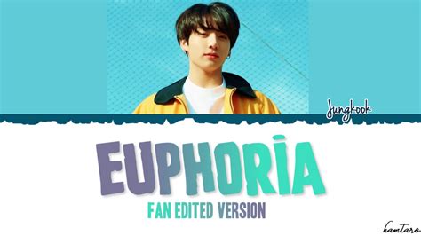 Bts Jungkook Euphoria Lyrics