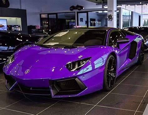 Brilliant Purple Lamborghini Lambo Best Luxury Cars Sports Cars
