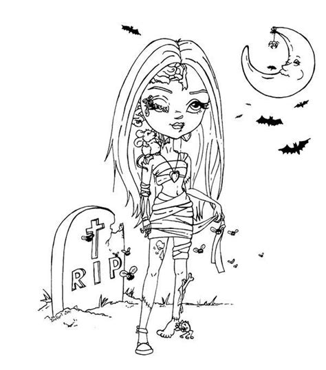 Fairy Coloring Pages Halloween
