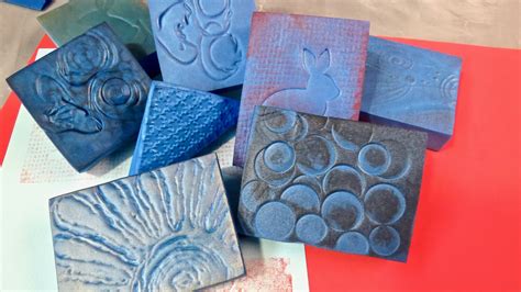 Printing With Moldable Foam Stamps Luann Kessi Bloglovin