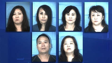 Arrested Several Central Texas Massage Parlors Allegedly Behind Prostitution Human