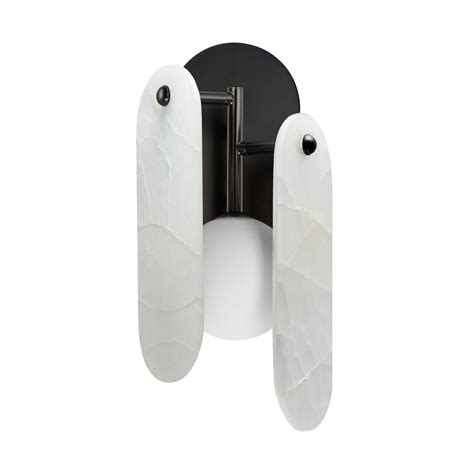 Megalith 1 Light Sconce Wall Sconces Led Wall Sconce Gunmetal