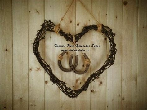 11 unexpected ways to use spices in your home. Barbed Wire Heart | Twisted Wire Horseshoe Decor
