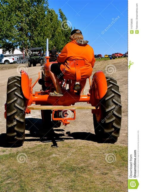 Restored Allis Chalmers B 1942 Tractor Editorial Image 173174314