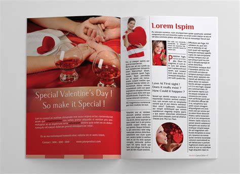 Valentine Magazine Template 24 Pages Magazines