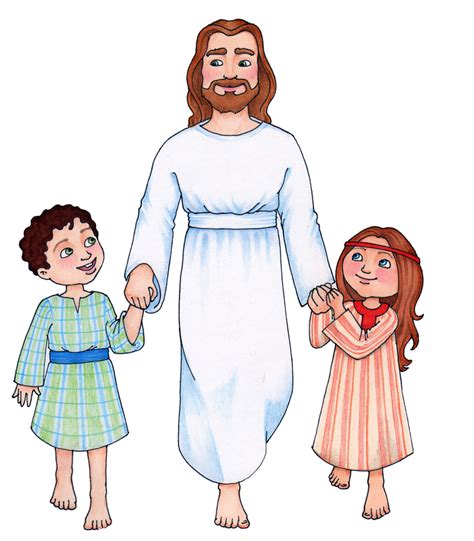 Child Walking With Jesus Clipart 20 Free Cliparts Download Images On