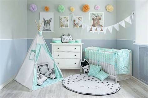 Wichtigstes element in dieser kategorie für das babyzimmer sind die dekoideen: Babyzimmer in Mint und Grau - Inspirierende Ideen für ein ...