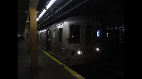 The r179 order originally contained 208 cars that were each 75 feet (23 m) long. NYC Subway: R46 (C) Train Departing 23rd Street - YouTube