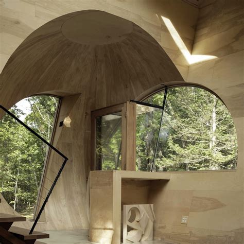 Ex Of In House A Compact And Experimental Cabin And Artist Retreat By