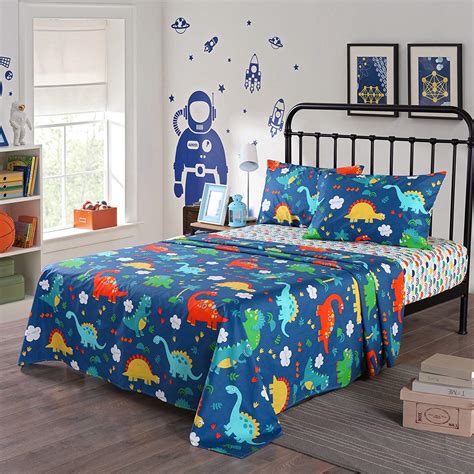 It comes in a vibrant blue color, with bright illustrations of the beloved thomas. 100% Cotton Sheets Kids Full Sheets for Kids Girls Boys ...