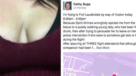 Woman Kicked Off Plane For Exposed Cleavage