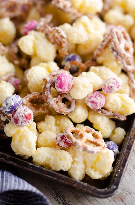 Sweet And Salty Puffcorn Snack Mix 15 Minute Recipe Recipe Snack