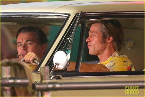 Brad Pitt Sticks His Tongue Out Between Takes For Once Upon A Time In Hollywood Photo 4120271