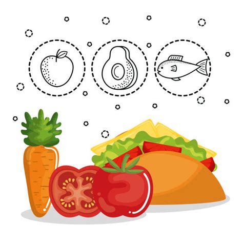Top 60 Fish Tacos Clip Art, Vector Graphics and ...