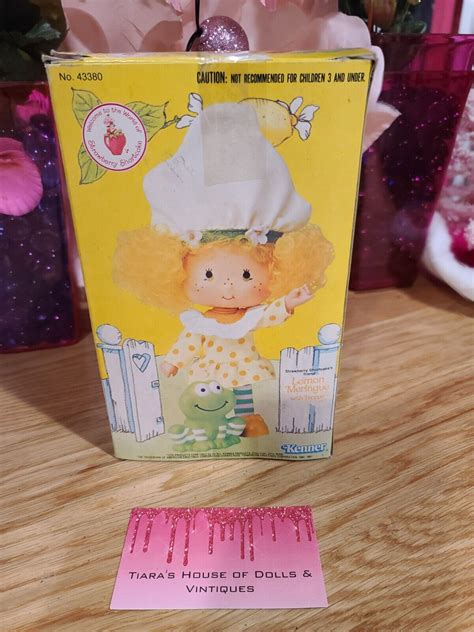New 1982 Strawberry Shortcake Lemon Meringue Doll Wfrappe Ebay