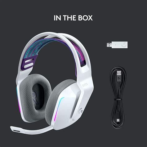 Logitech G Lightspeed Wireless Rgb Gaming Headset White Pc Ps On Sale Now At Mighty