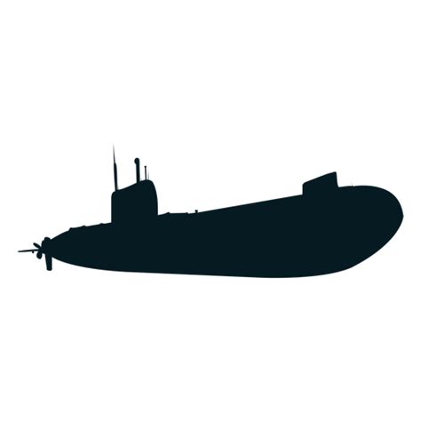 Submarine Silhouette Clip Art
