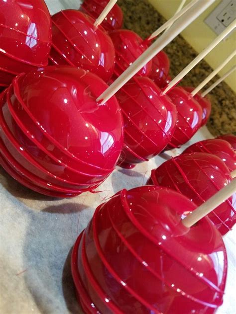 Classic Red Candy Apples Oneskinnybaker Gourmet Candy Apples