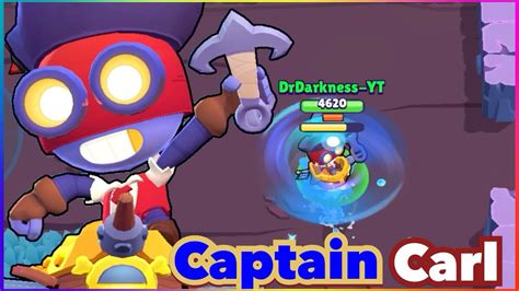 Captain Carl New Skin Brawl Stars Youtube