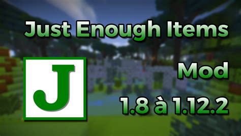 How to install just enough items jei 1.15.1 mod ? Mods Just Enough Items JEI | Minecraft.fr