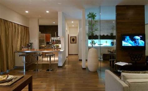 A simple home on a modest budget. 3bhk home design | 3bhk flat interiors | Apartment home ...