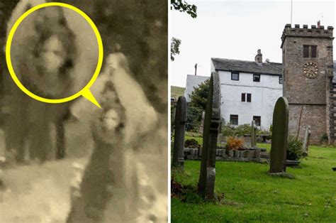 Photo Of Witch In Pendle Graveyard In Lancashire Daily Star