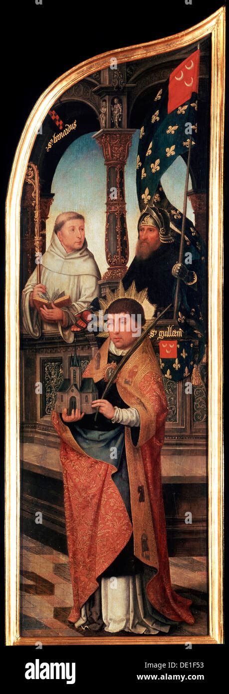 The Annunciation Triptych Side Panel 1517 Artist Jean