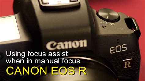 Using Manual Focus Assist Tools With The Canon Eos R Youtube
