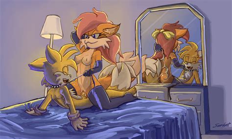 Rule 34 Anthro Bed Breasts Canine Color Female Femdom Fiona Fox Fox