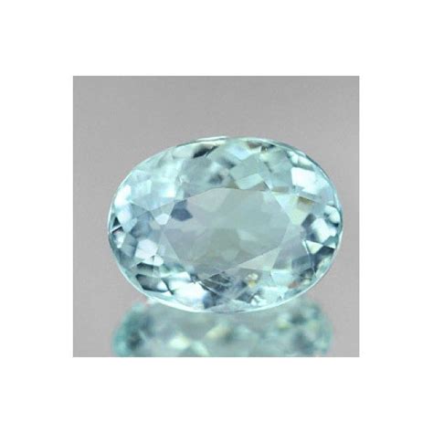 203 Ct Natural Light Blue Aquamarine Oval Cut Loose Gemstone