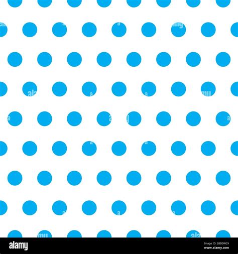 Blue Polka Dot Seamless Retro Vector Pattern Stock Vector Image And Art