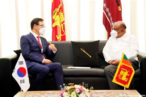 Korean Envoy Parliamentary Diplomacy Between Sri Lanka And His Country
