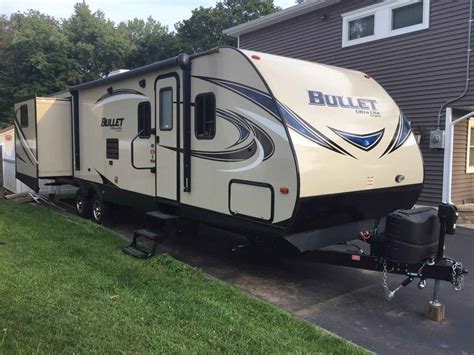 Maybe you would like to learn more about one of these? 2017 Used Keystone BULLET 335BHS Travel Trailer in New ...