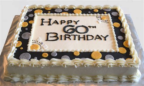 Happy 60Th Birthday Cake