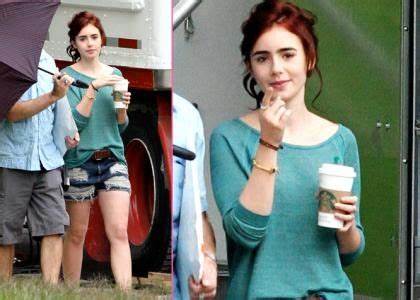 До костей лили похудела для фильма как