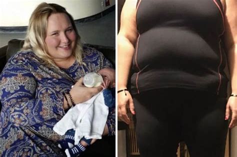 Obese Mum Sheds 7st In A Year You Wont Believe What She Looks Like