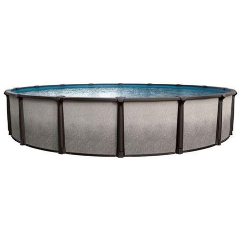 Milano Resin 52 In Pool 24 Ft Round The Pool Supplies Superstore
