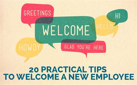 New Employee Welcome Poster Template