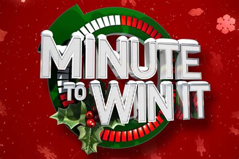 Minute To Win It Holiday Games