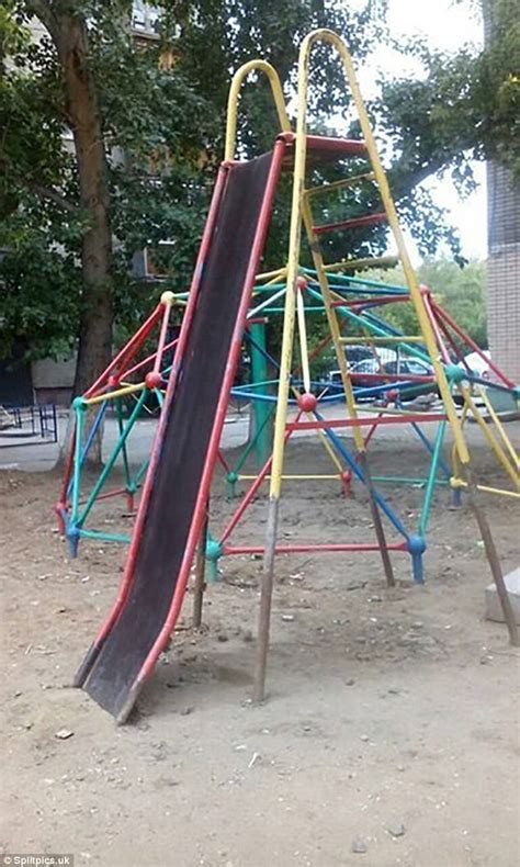 Photos Capture The Most Bizarre Playgrounds Daily Mail Online