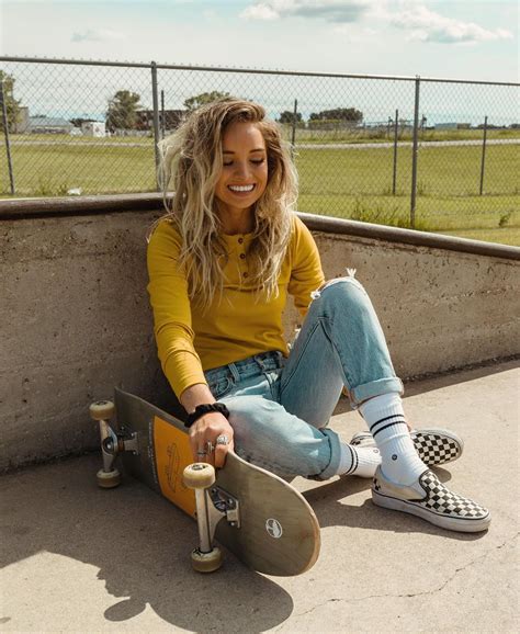 Hailey Miller On Instagram “feelin’ Good To Be Home ☀️😊” Skater Girl Style Skater Girl