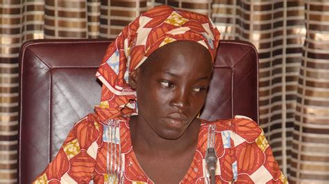 Rescued Chibok Girl Meets Nigerian President