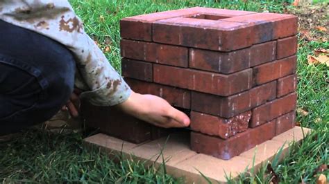 The style and shape of a fire pit can vary. DIY Brick Rocket Stove - YouTube