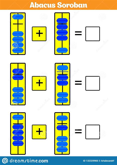 Allowing children to have fun learning math! Soroban Sheets / Abakus Soroban Kinder Lernen Zahlen Mit ...