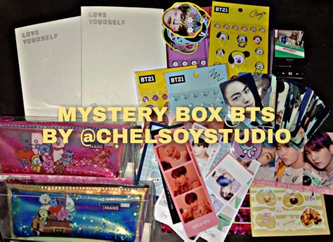 Mystery Box Bts Includes Official Merch Etsy