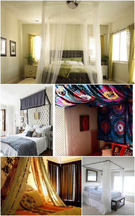sleep  absolute luxury    gorgeous diy bed canopy projects