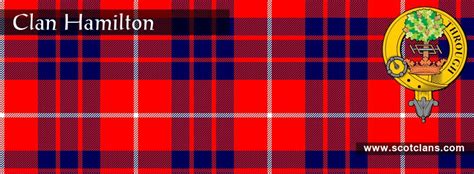 Clan Hamilton Tartan And Crest Scottishclans